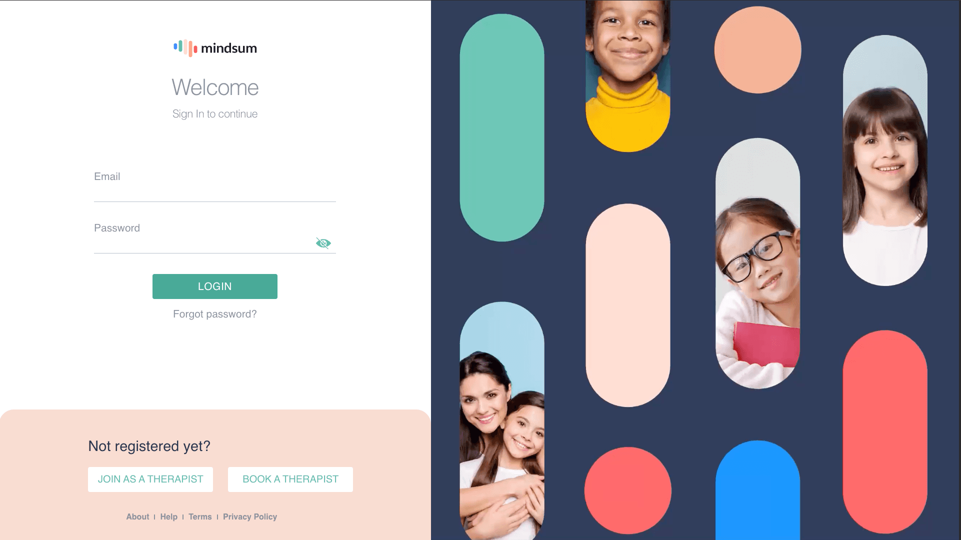 Mindsum - A nonprofit platform providing mental‑health resources and therapy‑matching services for young peopl...