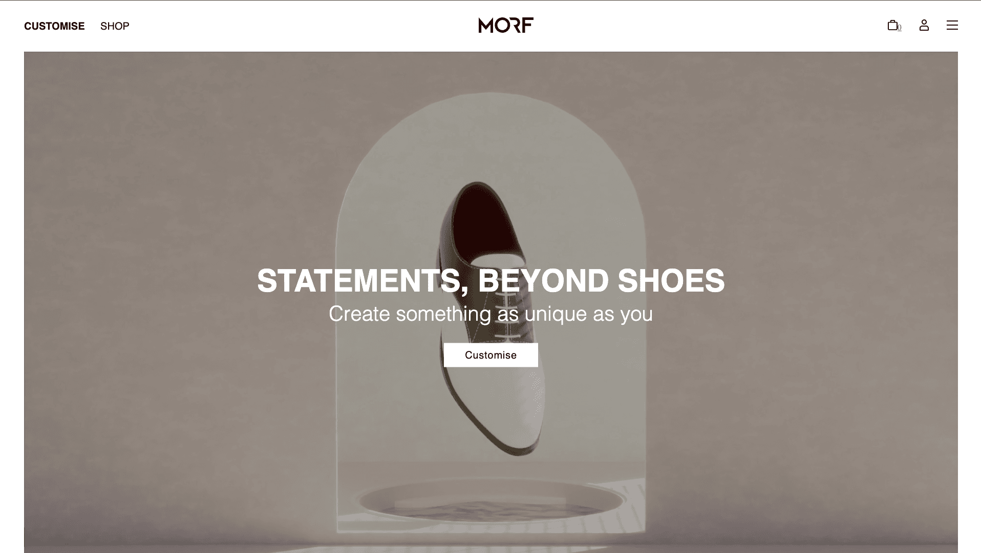 Morf Shoes - Custom footwear e‑commerce with 3D measurement and product customization. Built a scalable commerce ...